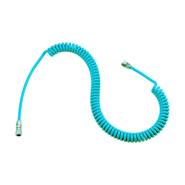 トラスコ中山 TRUSCO エアコイルホース ウレタンコイルホース細巻 ストレート型 2.9m CHA-600 1本 231-5467（直送品）