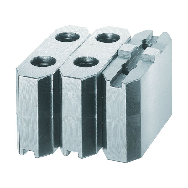 トラスコ中山 TRUSCO 生爪ソール用 標準型 チャック6インチ H60mm MSE-6-60 1セット 112-9058（直送品）