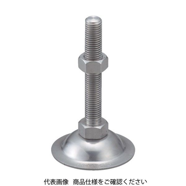 トラスコ中山 TRUSCO アジャスターボルト 600kgfタイプ M20×180 ステンレス SUS-NA20X180 1個（直送品）