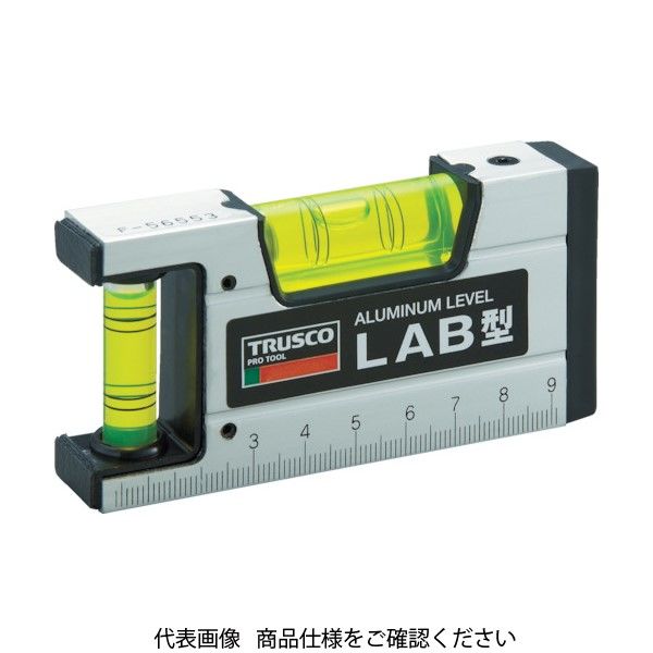 トラスコ中山 TRUSCO 箱型アルミレベル マグネット付 100mm LABM-100 1個(1本) 229-6985（直送品）