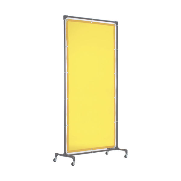トラスコ中山 TRUSCO 溶接遮光フェンス 1020型単体 黄 YFB-Y 1台 255-2965（直送品）