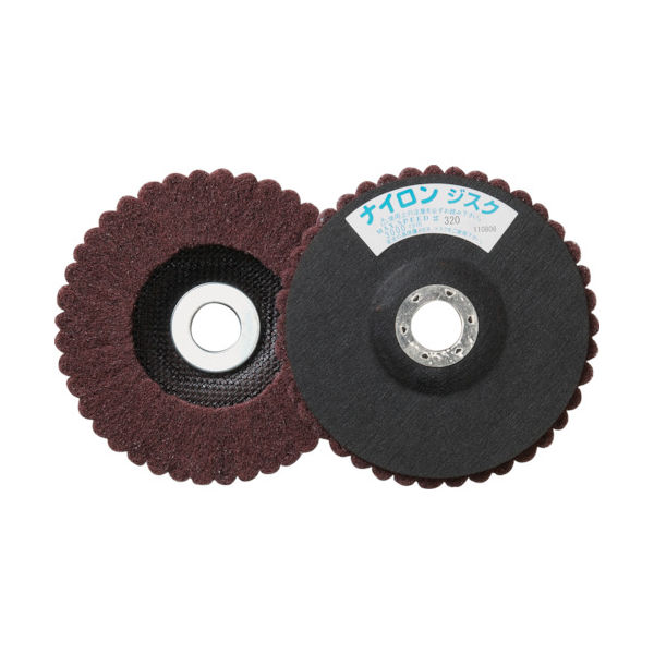 トラスコ中山 TRUSCO ナイロンディスク Φ150X15X22 (5個入) 320# GPN150 320 1箱(5個)（直送品）