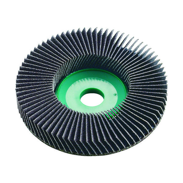 トラスコ中山 TRUSCO GPディスクホイールソフト 斜め植え Φ100 5枚入 320# GP100S 320 1箱(5枚)（直送品）