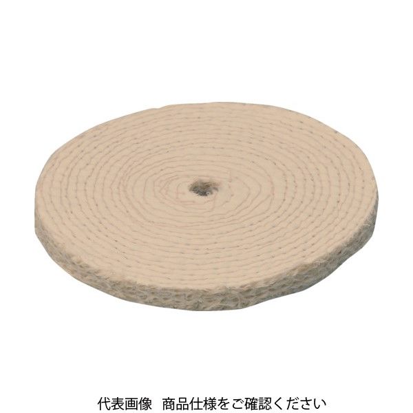 トラスコ中山 TRUSCO 積みサイザルバフ 外径Φ150X穴径12.7mm 5個入 TSB-150-4 1箱(5個) 261-6548（直送品）