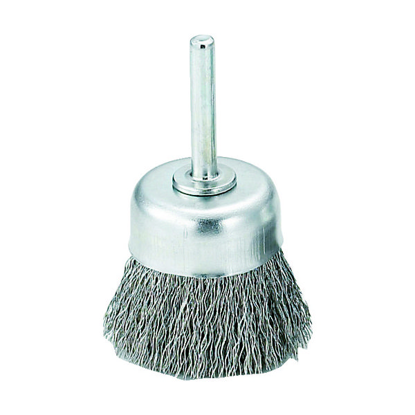 トラスコ中山 TRUSCO 軸付カップブラシ φ50X軸6 ステンレス線 線径0.3 TB-6623 1個 258-9877（直送品）