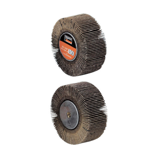 トラスコ中山 TRUSCO スピンネジ式フラップホイール 外径60 (5個入) #80 80# SF-6025 80 1箱(5個)（直送品）