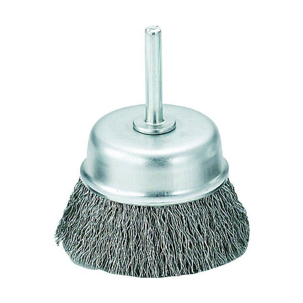 トラスコ中山 TRUSCO 軸付カップブラシ φ65X軸6 ステンレス線 線径0.3 TB-6633 1個 258-9885（直送品）