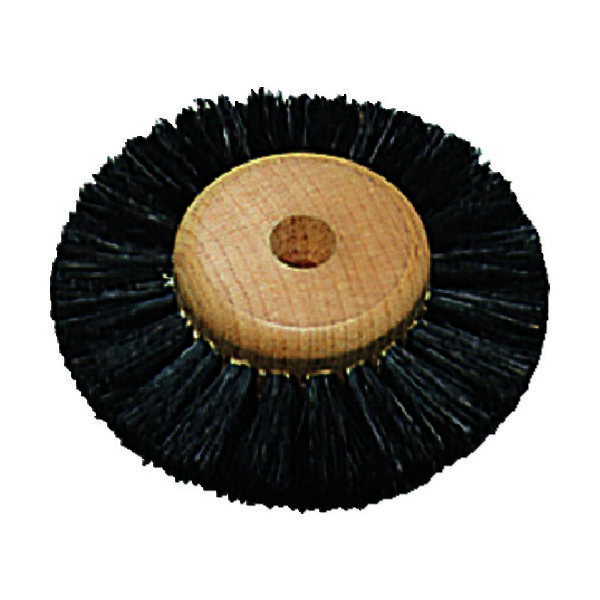 トラスコ中山 TRUSCO ブラシホイール 外径Φ58 豚毛2行 BW-58 1個 216-8022（直送品）