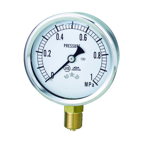 右下精器製造 右下 グリセリンーT AU1/4×60×0.1MPA GLT-21-0.1MP 1個 308-3951（直送品）