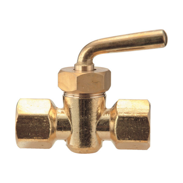 右下精器製造 右下 メートルコックBS1/4 MC-21 1個 326-0283（直送品）