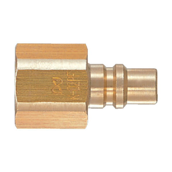 日東工器 日東 金型カプラ(おねじ取付用) K03PF 相手側取付サイズR3/8(04490) K-03PF BRASS 1個（直送品）