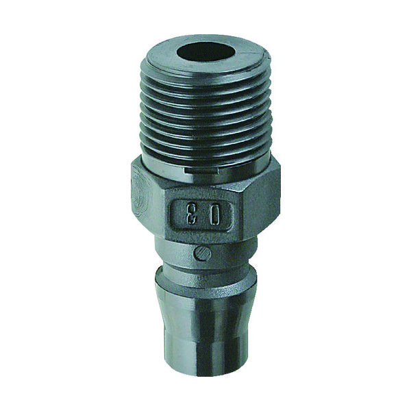 ジョプラックス 樹脂プラグ 相手側取付Rc3/8 めねじ取付用 JS-03 1個 218-7451（直送品）