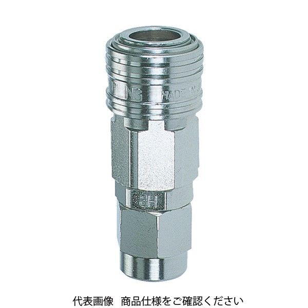 千代田通商 チヨダ 金属カップリング CHSカップリングソケット 8×12ホース用 CHS-8H 1個 158-3964（直送品）