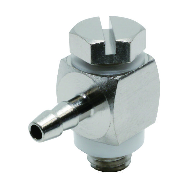 日本ピスコ ピスコ ミニマル継手 ユニバーサルエルボ 4×2.5 接続口径M5×0.8 LH-0425-M5 1個 310-0669（直送品）