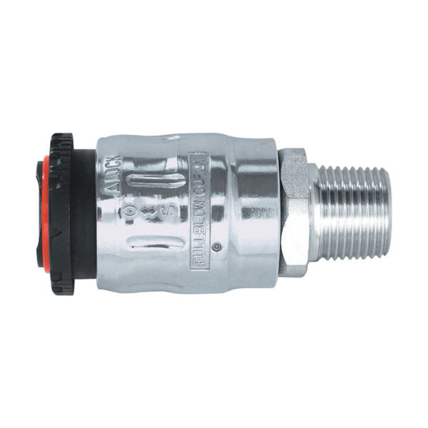 日東工器 日東 フルブローカプラFBH40SM(22689) FBH-40SM AL NBR 1個 214-8307（直送品）