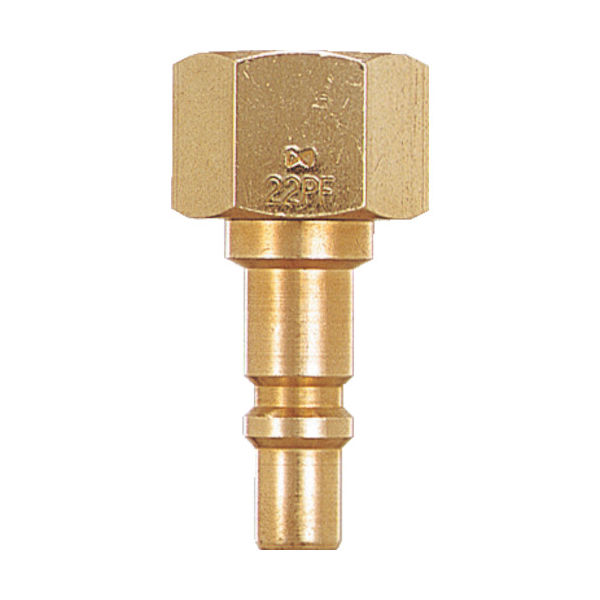 日東工器 日東 ミニカプラ酸素用25PF(01180) 25PF BRASS 1個 112-9911（直送品）