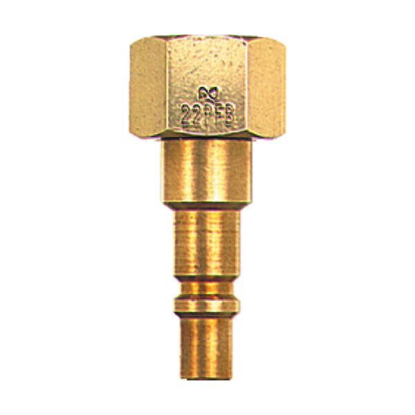 日東工器 日東 ミニカプラ酸素用22PFB(01177) 22PFB BRASS NBR 1個 113-0013（直送品）