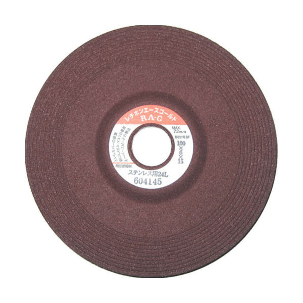 日本レヂボン レヂボン エースゴールドRAG ステン用 100×6×15 24L RAG1006-SUS24 1セット(25枚)（直送品）