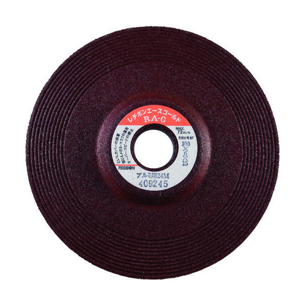 日本レヂボン レヂボン エースゴールドRAG アルミ用 100×6×15 24M RAG1006-AL24 1セット(25枚)（直送品）