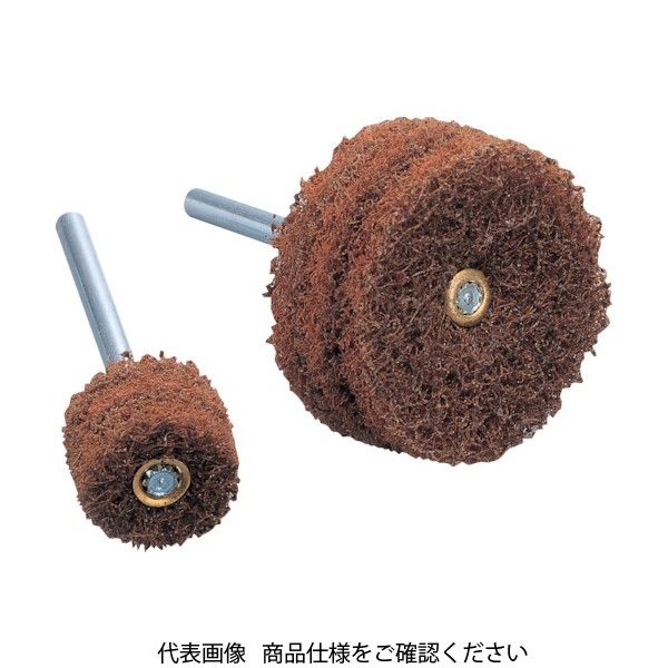 ナカニシ ファイバーサンダー 10本入 φ25×14×軸φ3 #180 48715 1パック(10個) 297-4665（直送品）