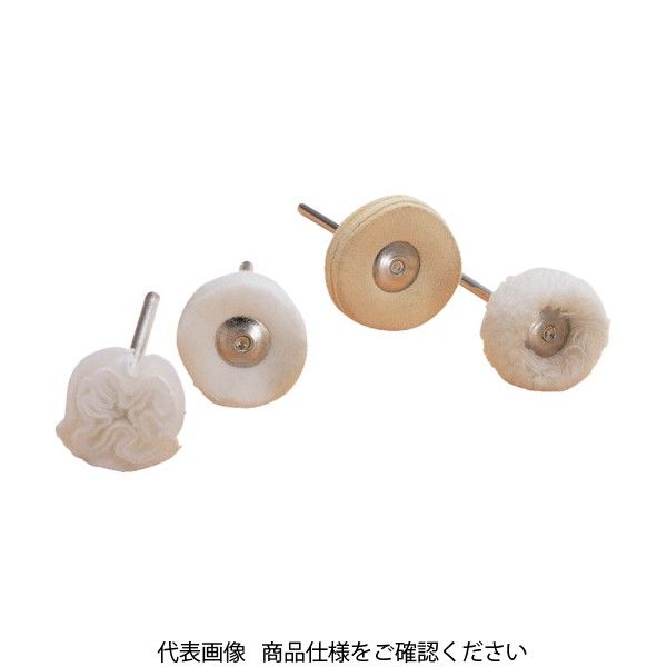 ナカニシ 綿バフ 5本入 φ30×6×軸φ3 53788 1パック(5本) 297-5050（直送品）