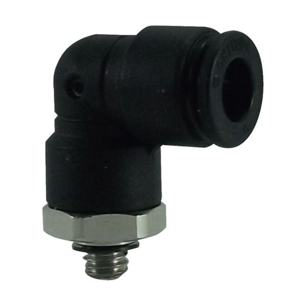 千代田通商 チヨダ ファイブメイルエルボ 6mm・M5X0.8 F6-M5ML 1個 158-4391（直送品）