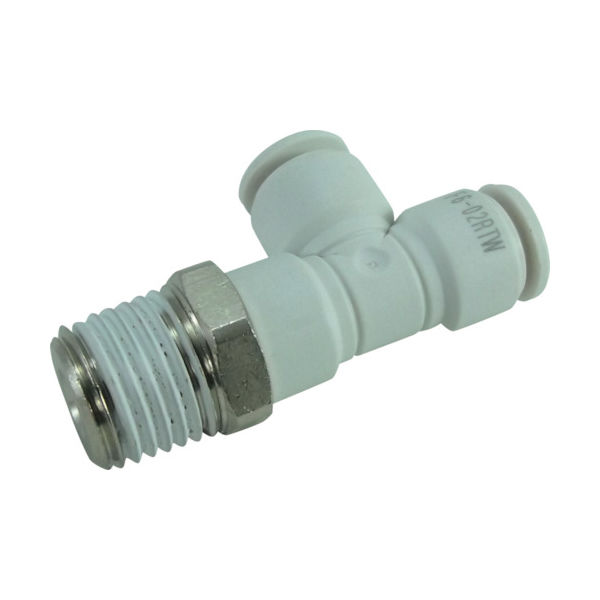 千代田通商 チヨダ ホース継手 ファイブメイルランティ W(白) 6mm・R1/4 F6-02RTW 1個 313-6973（直送品）