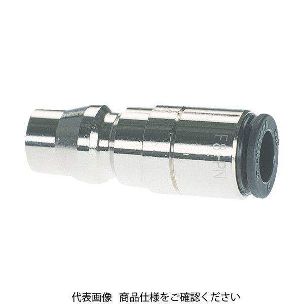 千代田通商 チヨダ ファイブ内蔵カップリングストレートプラグ 6mm F6-PN 1個 275-5726（直送品）