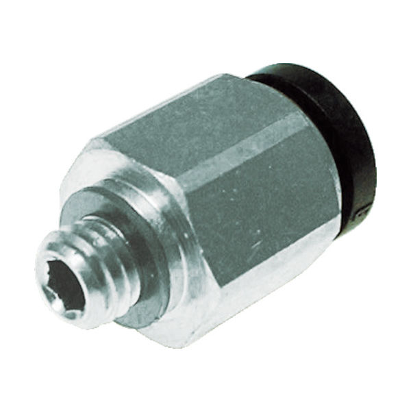 千代田通商 チヨダ ミニメイルコネクター 4mm・M3X0.5 M4-M3M 1個 158-8621（直送品）