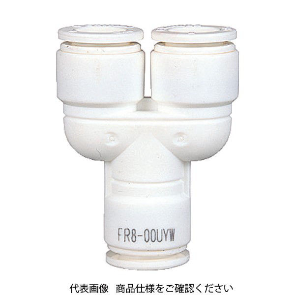 千代田通商 チヨダ ファイブユニオンワイ W(白)4mm FR4-00UYW 1個 158-6327（直送品）