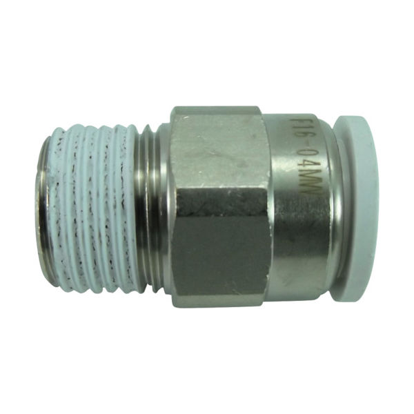 千代田通商 チヨダ ファイブメイルコネクタ W(白)16mm・R1/2 F16-04MW 1個 275-5386（直送品）