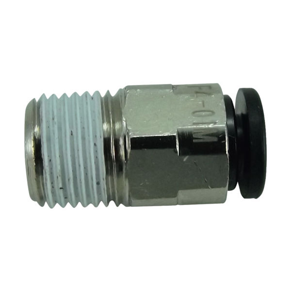 千代田通商 チヨダ ファイブメイルコネクタ 4mm・R1/8 F4-01M 1個 158-4201（直送品）