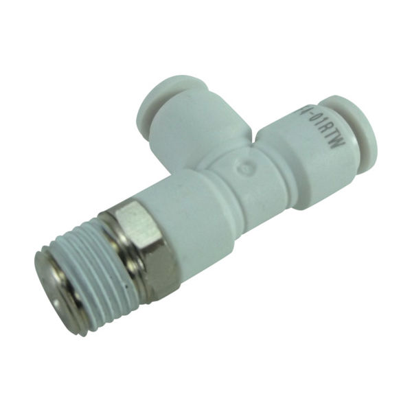 千代田通商 チヨダ ファイブメイルランティ W(白)4mm・R1/8 F4-01RTW 1個 313-6787（直送品）