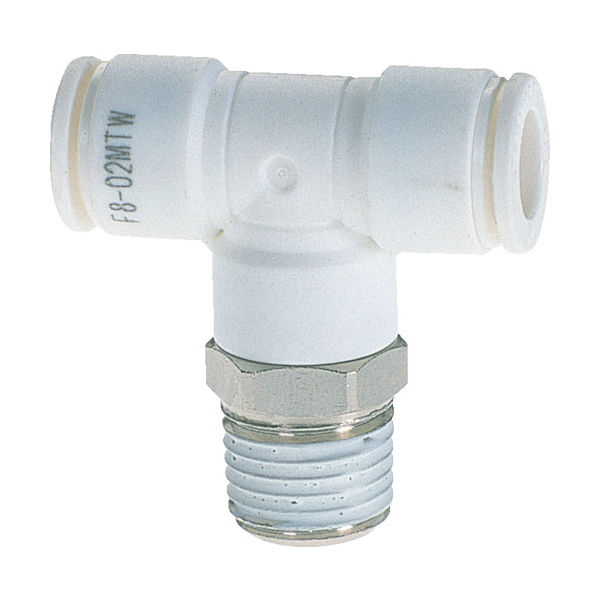 千代田通商 チヨダ ファイブメイルブランチティ W(白)8mm・R1/4 F8-02MTW 1個 275-5475（直送品）