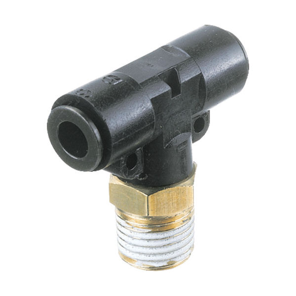 千代田通商 チヨダ フジメイルブランチティ(樹脂) 4mm・R1/8 4R-01MT 1個 158-7862（直送品）