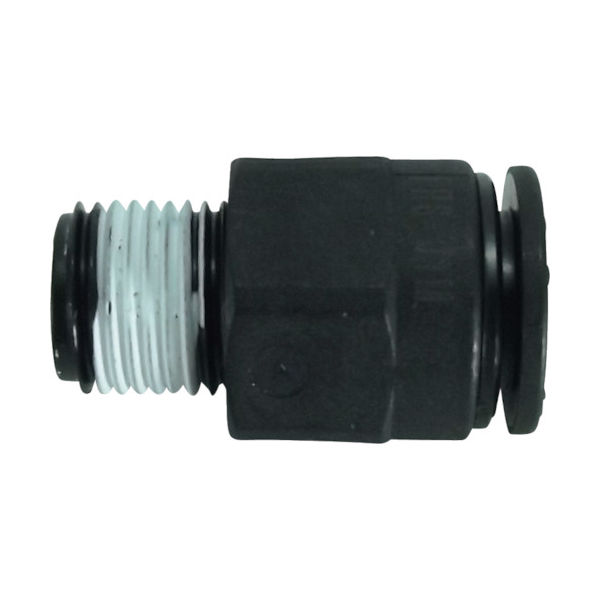 千代田通商 チヨダ ファイブ樹脂メイルコネクタ 8mm・R1/8 FR8-01M 1個 158-4138（直送品）