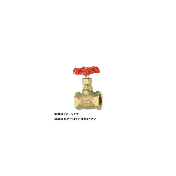 キッツ グローブバルブ100型(青銅) 呼び径B:3/4 Q-20A 1個 163-5590（直送品）