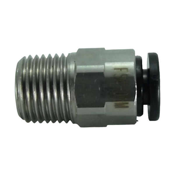 千代田通商 チヨダ ファイブSUSメイルコネクタ 4mm・R1/8 FS4-01M 1個 222-9242（直送品）