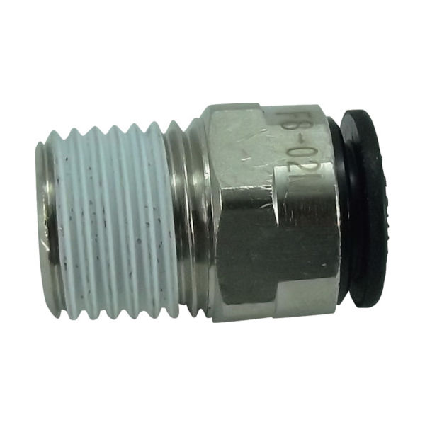 千代田通商 チヨダ ファイブメイルコネクタ 8mm・R1/4 F8-02M 1個 158-4278（直送品）