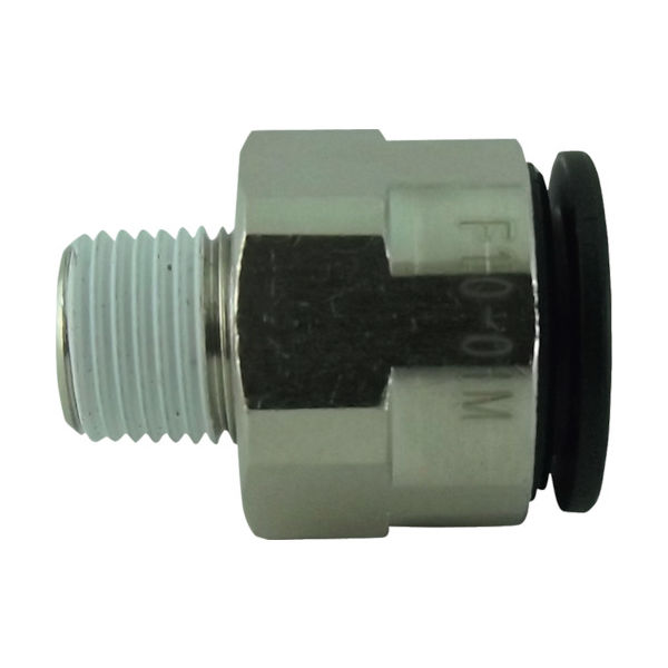 千代田通商 チヨダ ファイブメイルコネクタ 10mm・R1/8 F10-01M 1個 158-4294（直送品）