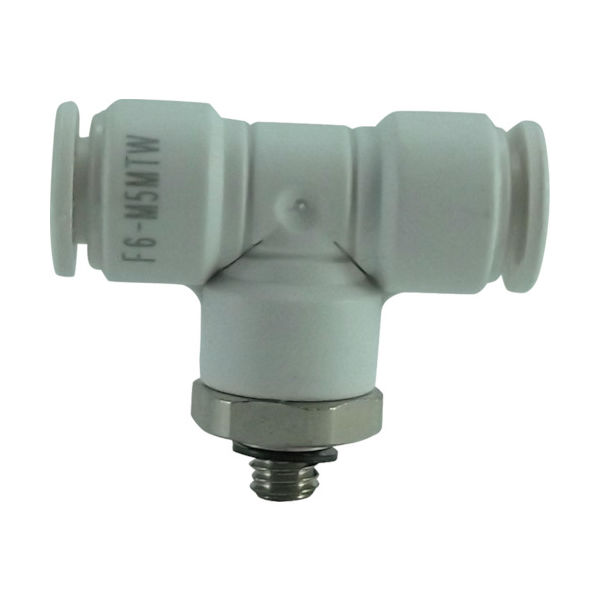 千代田通商 チヨダ ファイブメイルブランチティ W(白)6mm・M5X0.8 F6-M5MTW 1個 275-5424（直送品）