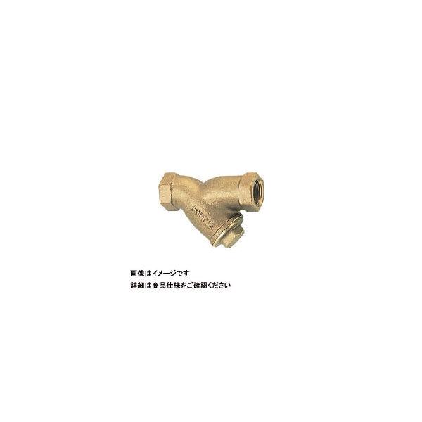 キッツ KITZ 青銅製Y形ストレーナ10K 25A Y-25A 1個 169-2321（直送品）