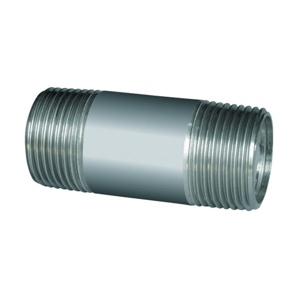 イノック 両長ニップル L50mm 呼び径(A)20 304NL20AX50L 1個 175-3860（直送品）