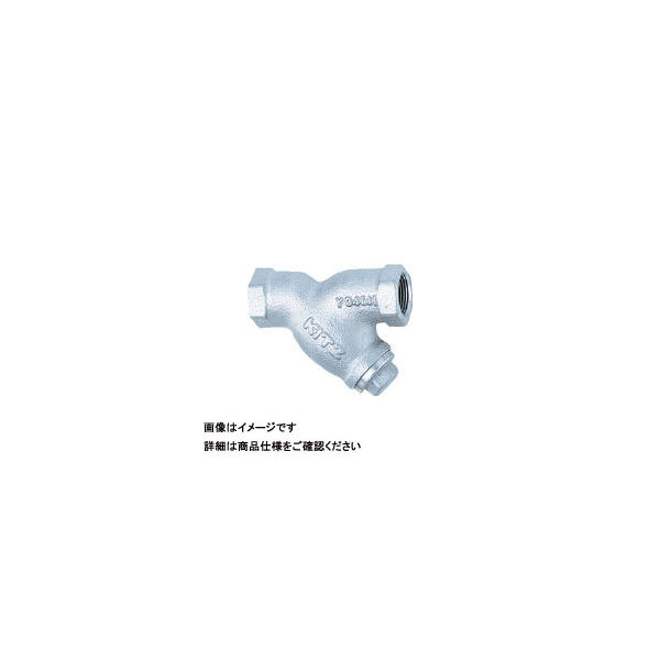 キッツ ステンレス製Y形ストレーナ20K 15A UY-15A 1個 163-7487（直送品）