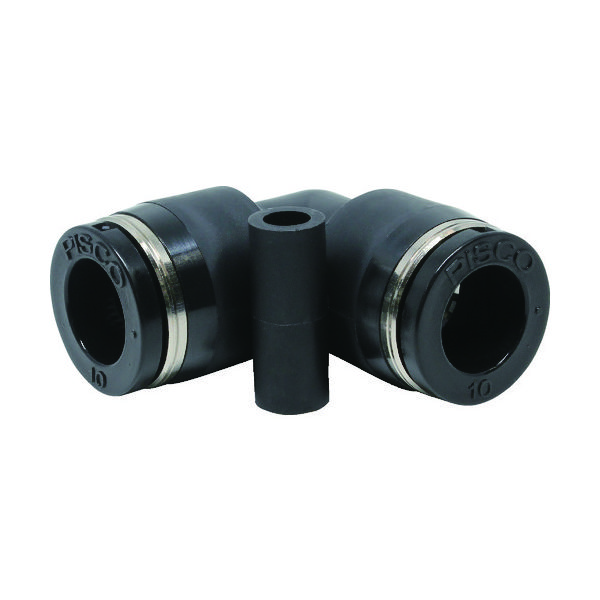 日本ピスコ ピスコ チューブフィッティング ユニオンエルボ PV10 1個 290-8531（直送品）