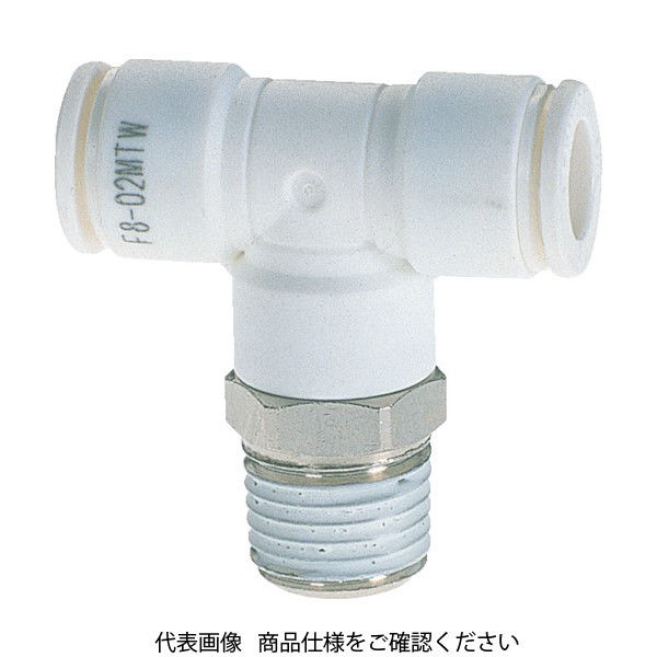 千代田通商 チヨダ ファイブメイルブランチティ W(白)6mm・R1/4 F6-02MTW 1個 275-5441（直送品）