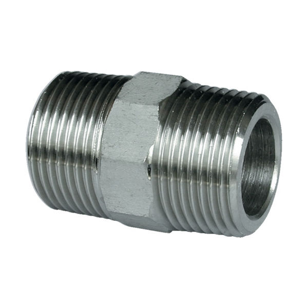 イノック 六角ニップル 80A 304STN80A 1個 175-6036（直送品）