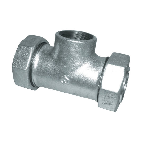 リケン ねじ込み管継手 LAカップリング HIーLA型 チーズ 呼び径(A)32 G-HI-LA-T-32A 1個 282-9363（直送品）