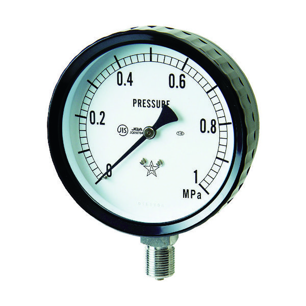 右下精器製造 右下 ステンレス圧力計（A枠立型・φ60） 圧力レンジ0～0.10MPa G211-161-0.1MP 1個 332-7965（直送品）