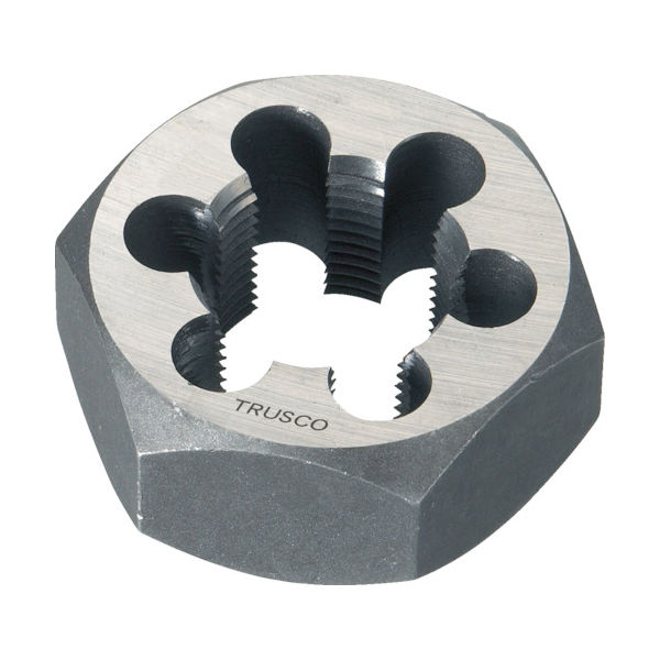 トラスコ中山 TRUSCO 六角サラエナットダイス 細目 M8X1.0 TD6-8X1.0 1個 328-7599（直送品）